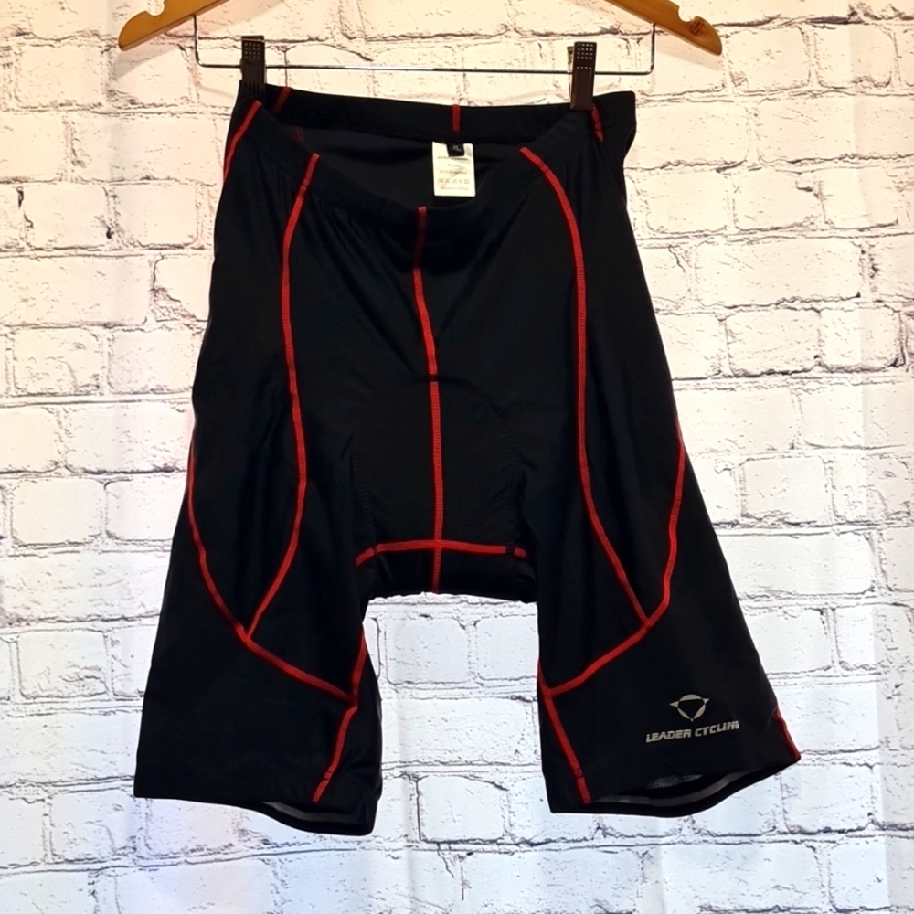 LEADER CYCLING Men's Cycling Shorts 3D Gel Padded